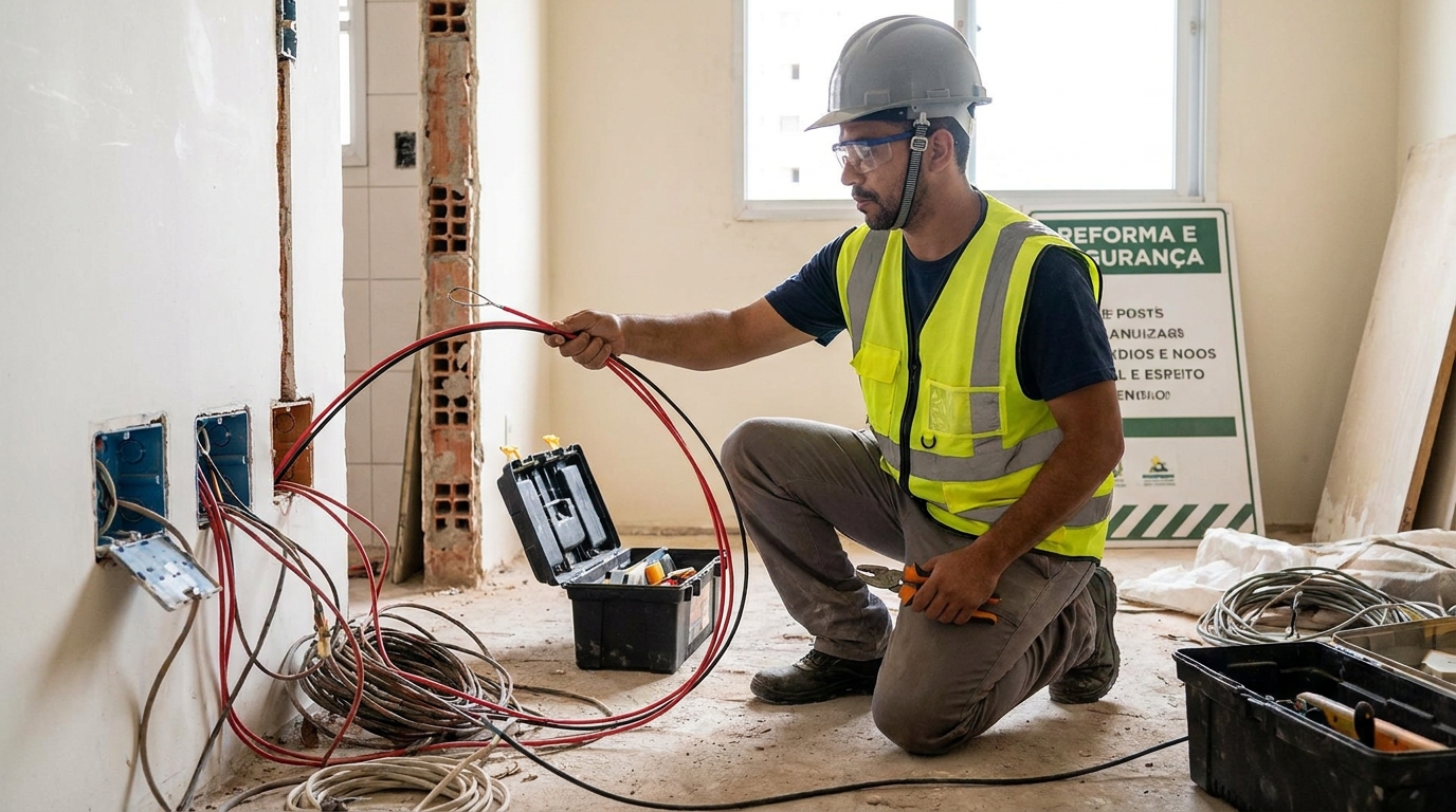 Substituição de Fios Antigos em Natal‑RN